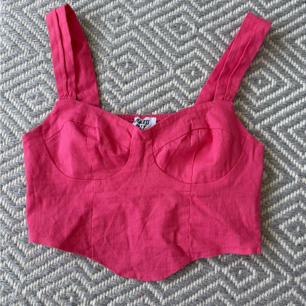Princess Polly corset crop top